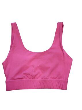 SACRE Size S Hot PInk Sports Bra, Lightly Lined, Lightly Padded